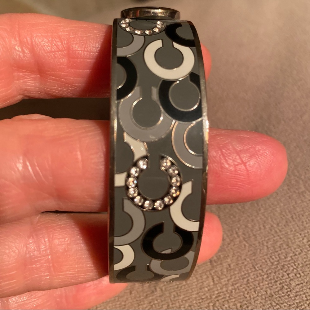 Coach signature C bangle bracelet